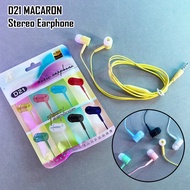 D21 Handsfree Music Earphone Gaming Headset Macaron Cheap PROMO