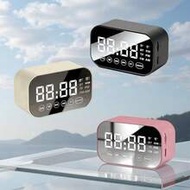 Bluetooth Speaker With FM Radio, Alarm Clock Function, LED Digital Time Display, Portable Multifunct