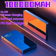 Powerbank  Magnetic Powerbank Charger Power Bank Battery  100000mAh Magnetic Wireless Charger