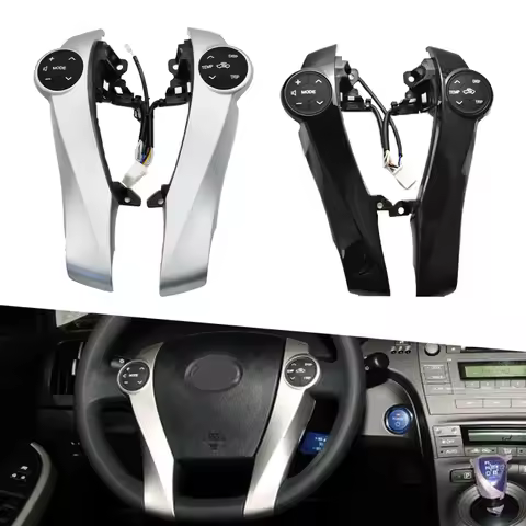 Button switch For Toyota Prius C 2011-2017 Aqua 2014 Prius Steering wheel buttons phone cruise contr