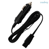 AUBREY1 Mini Fridge Lead Plug Wire, DC 12V 2m Car Refrigerator Lead Cable, Cool Box Replacement Wire