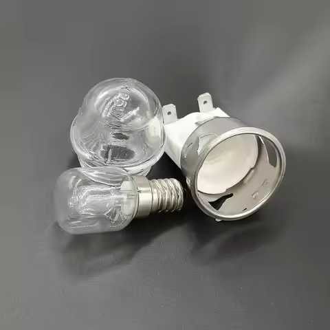 2Set E14 High Temperature Resistance 300 Celsius 250V 25W Oven Lamp,Oven Lamp Holder,Oven Lighting L