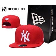 hats snapback NY Red Red 59Fifty baseball caps embroidery import LQUX Unisex Topi