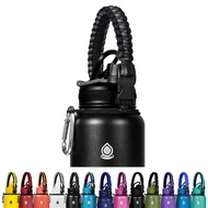 Aqua Flask Accessories Handle 12oz - 64oz Colorful Aquaflask Paracord Handle 22oz Wide & Standard Mo