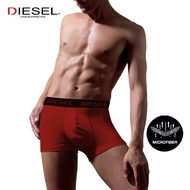 DIESEL Men Trunk Microfiber Spandex Underwear (2 Pcs)