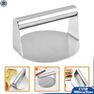14cm Stainless Steel Burger Press,Round Smash Burger Press, Hamburger Patty Maker and Squeeze Grease