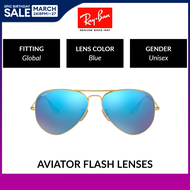 Ray-Ban AVIATOR LARGE METAL  RB3025 112/17  Unisex Global Fitting   Sunglasses  Size 62mm