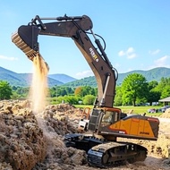Huina 592 Huina 1592 excavator  22 channel RC construction site toy RC excavator Z3KV NIV6 NHBJ