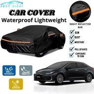 Universal waterproof car cover with high quality Oxford cloth for cars. Lightweight, dustproof, wate