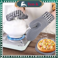 Silicone Oven Gloves Heat Resistant Oven Gloves Anti-Scald Bakery Oven Gloves