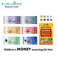 Children MONEY Learning Kit Sets Wang Permainan Malaysia Ringgit Education Play