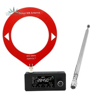 SI4732 Radio Receiver+Antenna 10KHz-180MHz Portable Shortwave Radio Receiver SW LW AM FM SSB Mini SI