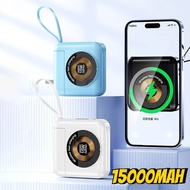 2025 New 15000mAh Power Bank Portable External Battery 15W Fast Charging Portable Charger for IPhone