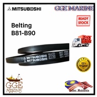 Mitsuboshi V-BELT Tali Belting B81 B82 B83 B84 B85 B86 B87 B88 B89 B90