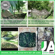 Set of 5 Military Duyan (Hammock Duyan Military) with Mosquito Net and Tali (8 feet)