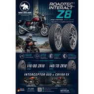 Interceptor 650 Tire CB1100EX METZELER Roadtec Z8 Rim 18 Inches 110/80zr18 140/70ZR18