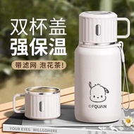 Bottle FQUAN 600ML vacuum Thermos Bottle Thermos Cup Portable Aquaflask  Stainless Steel  Water Bott