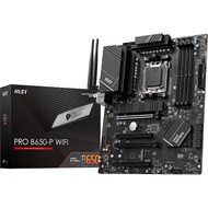 MSI PRO B650-P WiFi ProSeries Motherboard (AMD AM5, ATX, DDR5, PCIe 4.0, M.2, SATA 6Gb/s, USB 3.2 Ge