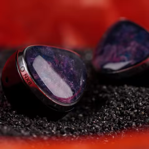 NICEHCK NX8 IEM 1DD+6BA+1PZT Hybrid Drivers In-ear Monitor 3D Resin Cavity Detachable 2Pin Wired Ear