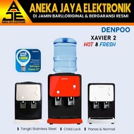 PORTABLE XAVIER 2 HOT & NORMAL DENPOO DISPENSER 2 FAUCETS (XAVIER 11)