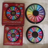 Spin the shot spinning wheel plate double side 酒司令双面旋转盘 Turntable Rule Roulette Drinking Game