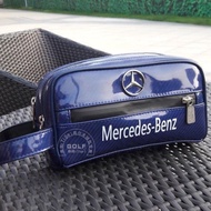 เบนซ์ Benz กระเป๋ากอล์ฟชายและหญิงกระเป๋าถือเครื่องมือจิปาถะกระเป๋าใบเล็กกันน้ำสองชั้น Golf กระเป๋าถื