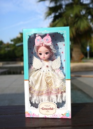 New Movable Joints BJD Doll Cute Princess Doll Gift with Fashion Dress for Girls Toy