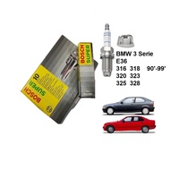 Spark Plug Nickel F7LDCR Bosch 0241235751 Super BMW E36 3 Serie 318 320 323 325 328 1.8 1.9 2.0 2.5 