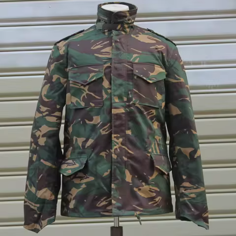 M65 Trench Coat British S95 DPM Camouflage Copper Pull Autumn and Winter Cotton Coat