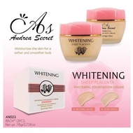 Andrea Secret AN023 Sheep Placenta Whitening Foundation Cream 78g in 2 Variants
