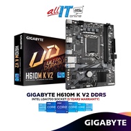 Gigabyte H610M K V2 DDR5 Micro ATX (mATX) Intel LGA1700 Motherboard (9MH61MK52-00-G10) | Support 14t