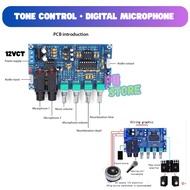 MICROPHONE MODULE XH-M173 PT2399 2 CHANNEL KARAOKE ECHO PREAMPLIER TONE CONTROL TUNE SOUND CARD