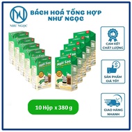 COMBO 10 HỘP - Sữa Đặc Có Đường Ngôi Sao Phương Nam Xanh Lá Hộp Giấy 380g - Bách Hóa Tổng Hợp Như Ng