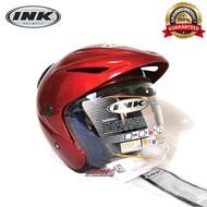 MERAH Ink CX22 RED MAROON HELM ORIGINAL INK HELM ORIGINAL MARUN RED INK CX 22 HELMET ORI RED MAROON 