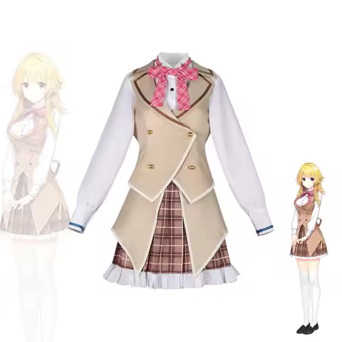 LimeLight Lemonade Jam Shimakoshi Tsukimi Cosplay Costume Full Uniform Set Anime Game Character Outf