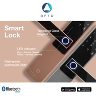 AFTO SMART DOOR LOCK HANDLE KUNCI PINTU AKSES DIGITAL APP PIN RFID