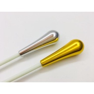 Baton Metal Gold Silver Professional Baton Indoor Baton 380 mm