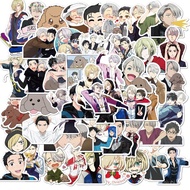 New Product 50 Sheets Animation YURI On Ice YURI On ICE Cartoon Stickers Laptop Tablet Stickers FEQ6