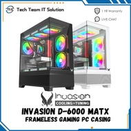 INVASION D6000 MATX (INFINITY ILLUSION ARGB FANS)