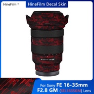 FE1635GM - 16 35GM / FE16-35/2.8GM Lens Vinyl Decal Skin Wrap Cover para sa Sony FE16-35 f2.8GM ( SE