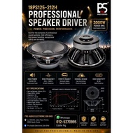 PS Pro Sound 18PS125-212H 18" 3000W RMS High Power Output, Double Magnet Subwoofer Driver Heavy-Duty