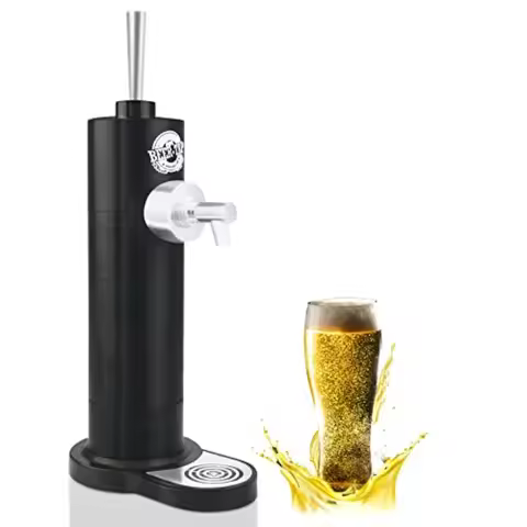 Richard Bergendi Home Draught Beer Pump Beer kegerator Beer Tap Draft Beer Dispenser Portable Mini K