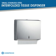 Stainless Steel Interfolded Tissue Dispenser Small | Tissue Paper Dispenser | HOSPECO