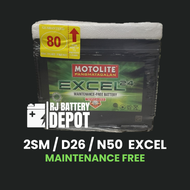 2SM / D26 / N50 MOTOLITE EXCEL BATTERY