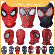 Multiple Styles Spiderman Spider Man Miles Morales Elastic Mask Spiderman Headcover Costume Adult Ki