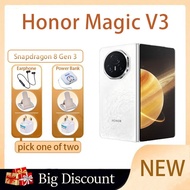 Honor Magic V3 Snapdragon 8 Gen 3  7.92inch 120Hz LTPO 5150mAh/50W Fast Charging Honor Magic Phone 荣