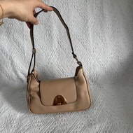 泰國 LYN 啡色皮革 單咩袋