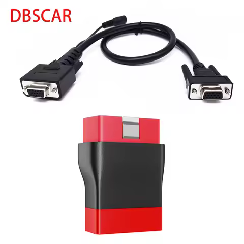 OBD2 Main Cable for Launch DBSCAR 7 DP15 to OBD Male 16Pin OBD1 Extension Adapter for DBSCAR 7 conne