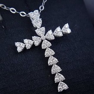 【高品珠寶】設計款十字架鑽石墜子 #7101