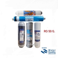 ชุดไส้กรองน้ำ RO 5 ขั้นตอน Aquatek Silver